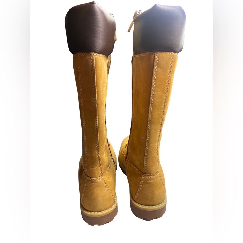 Timberland Tall Calf Length Boots women’s size 5 - Picture 3 of 11
